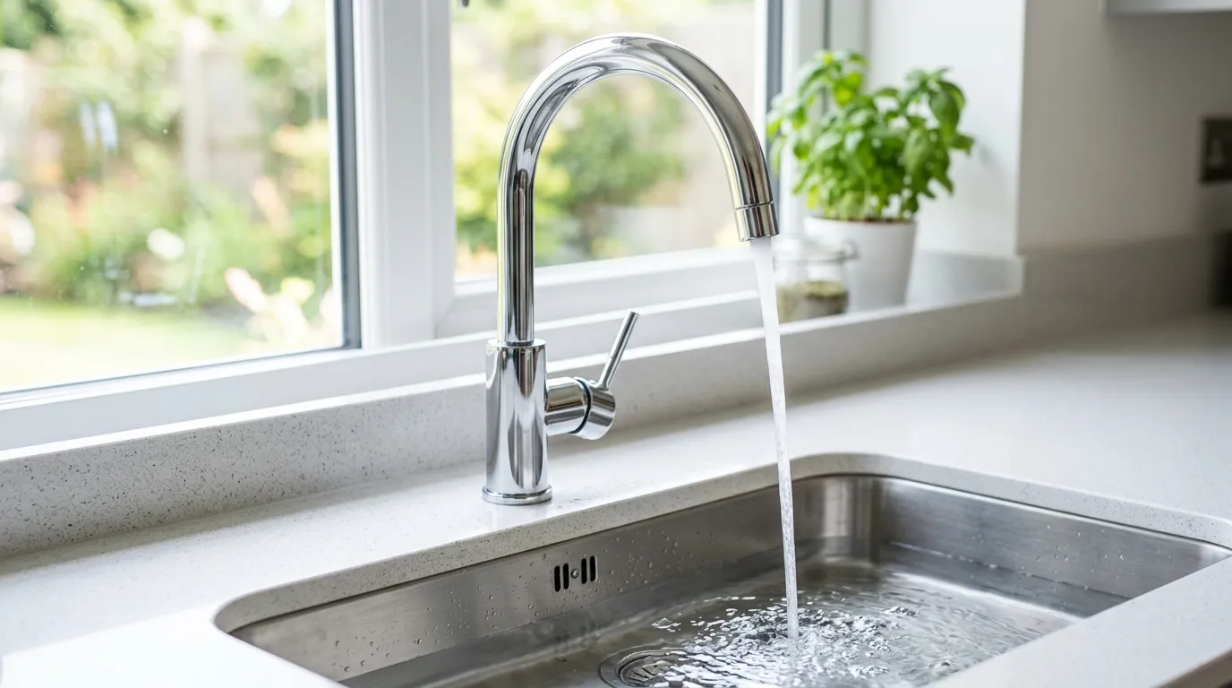 Local Plumbing Master Pros same day plumber fixing a faucet in Hampton, FL